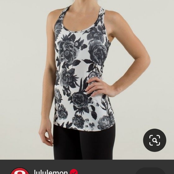 Lululemon brisk bloom cool racerback